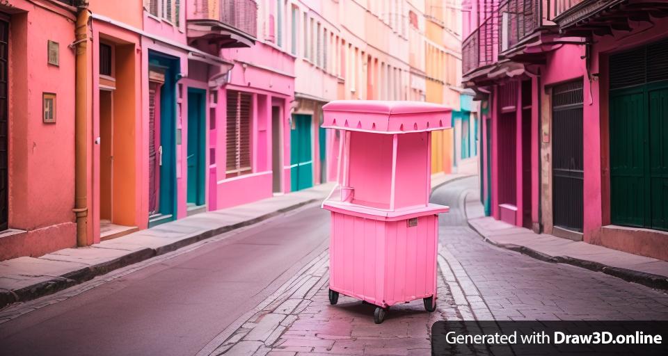 on pink street