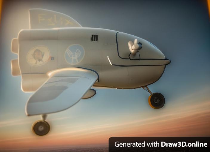 Photorealistik airplane